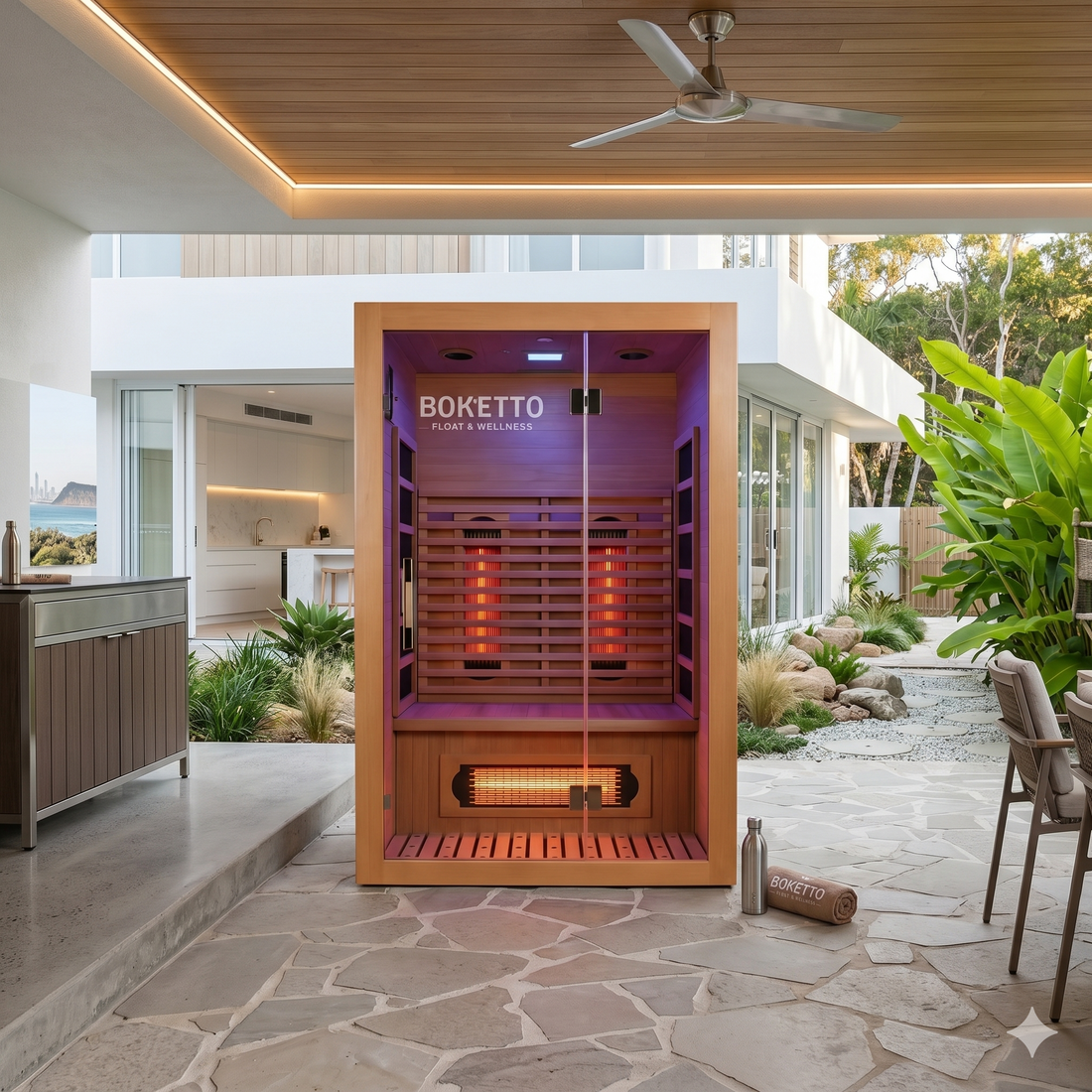 Why we believe our Boketto infrared sauna is the best all round home sauna.